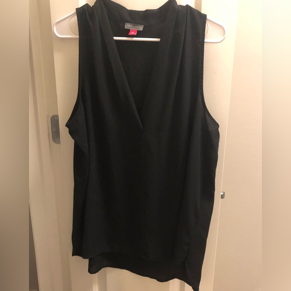 Vince Camuto blouse sleeveless XL black